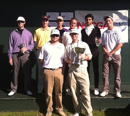 east carolina club golf team fall 2011 nccga national championship