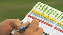Club Golf Academy how to mark your scorecard