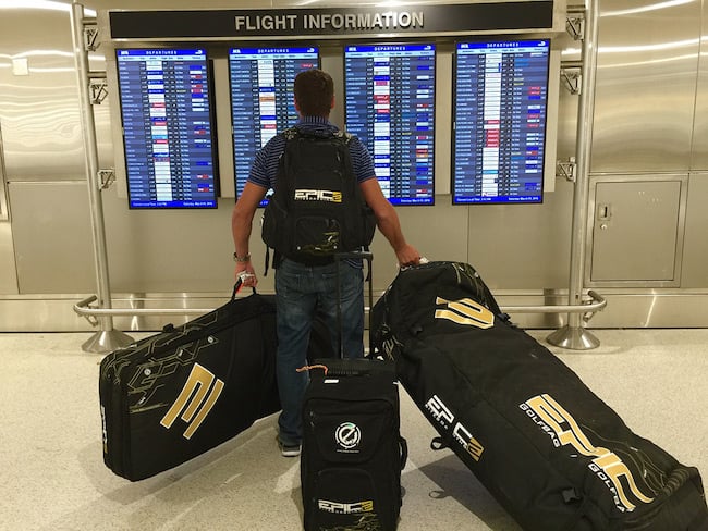 Protect your golf clubs when traveling