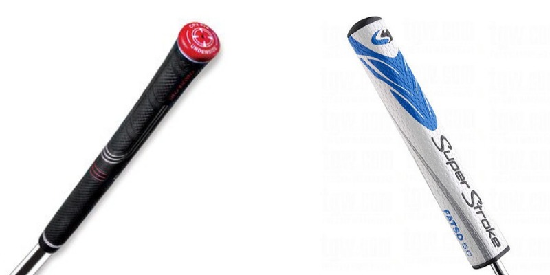 different types of golf grips