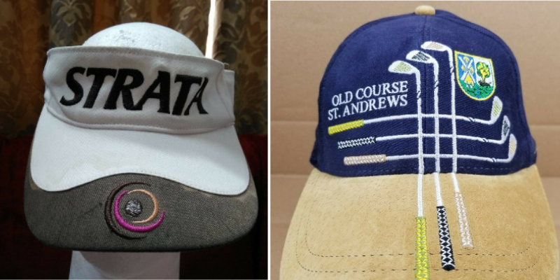 golf course hats